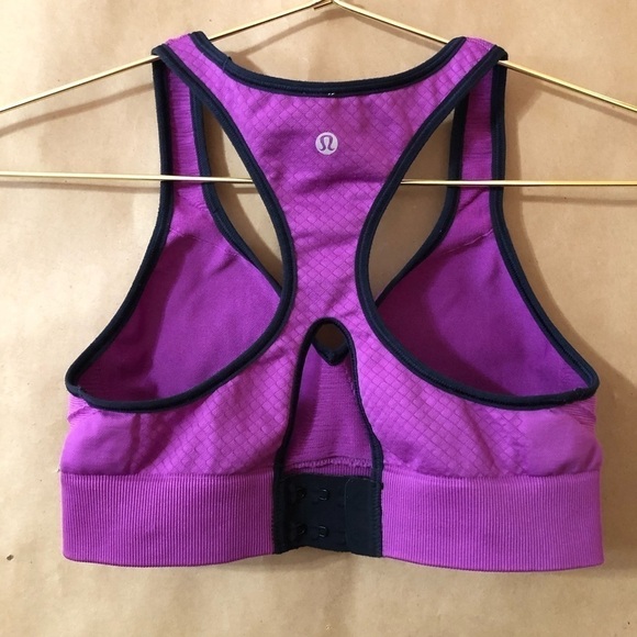 Lululemon | Go Steady Racerback Sports Bra Ultra Violet Workout Training Size 2 - Picture 5 of 12